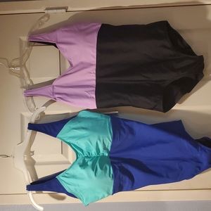 2 Sporti size 16 bathingsuit one with tag